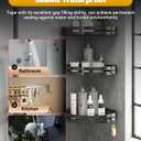 Double Sided Tape Heat Resistant Heavy Duty, Waterproof Outdoor Indoor Automotive Mounting Tape, Removable No Residue Super Strong Adhesion Foam Tape, 1" x 20FT