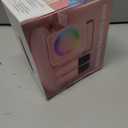 Mini Karaoke Machine for Kids Adults, Portable Bluetooth Speaker with 2 Wireless Microphones, Microphone Speaker Set with LED Disco Lights for Home Party, Birthday Gifts for Girls Boys Kid(Pink)