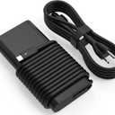 Replacement for Dell 90W USB C Type C Slim AC Adapter-Laptop Charger for Latitude 3400 3500 5289 5300 7400 7300 9410 9510(2-in-1 Models) Compatible with 0TDK33 LA90PM170 DA90PM170 DA65NM170