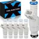 0280155962 Fuel Injectors For:-Ford Explorer 4.0L 1999 2000 For:-Ford Ranger 4.0L 1998 1999 2000 For:-Mazda B4000 4.0L 1998 1999 2000 2001, 842-12205, 84212205, 0-280-155-962(6 Pcs)