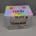 12 Colors Tie Dye Kit, Tie Dye Set for Kids, Pre-Filled Tye Dye Bottles, Non Toxic Permanent Fabric Dye Art Set, Easy DIY Fabric Art - Create Fun