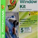 Duck Brand Indoor 5-Window Shrink Film Insulator Kit, 62-Inch x 210-Inch, 286217