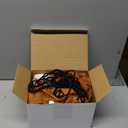 ROCEEI Christmas Inflatable Car Decoration Christmas LED Lights Decoration Xmas Blow Up Decor for Xmas Holiday Car Accessories(Red Hat Gingerbread Man)