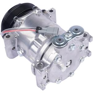 AC Compressor w/Clutch Replacement for Chevy S10 Blazer Express GMC Jimmy Savana 1500 2500 3500 Sonoma Olds Bravada 1996-2007 89018787 1136521