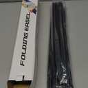 63" Display Easel Stand - 2Packs Art Easels for Wedding Sign Poster Stand Folding Floor Adjustable Metal Black Easel Instant Tripod Easel for Painting Wedding Welcome Sign Stand