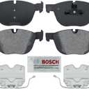 BOSCH BE1294H Blue Semi-Metallic Disc Brake Pad Set with Hardware - Compatible with Select BMW X4, X5, X6; FRONT