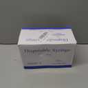 3ml/cc Syringe with 23 Gauge 1 Inch Lab Disposable Luer Lock Syringe, Pack of 20