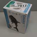 Bennol 2.4Ghz Remote Control Shark Toys for Boys Kids, 1:18 Scale High Simulation Shark for Pool, Electric RC Sharks Fish Toys with Light & Spray Water Function for 4 5 6 7 8 9 Year old Kids Boys