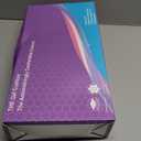 Gel Seat Cushion, Cooling Thick Big Breathable Honeycomb Design Absorbs Pressure Points Seat Cushion with Non-Slip Cover for Office Chair Home Cars Wheelchair (Black)