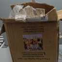 3-Piece 2D Lighted Christmas Deer Family Set - HOYECHI Large Outdoor Yard Reindeer Holiday Decoration with 145 LED Lights, Stakes, Zip Ties - Gold