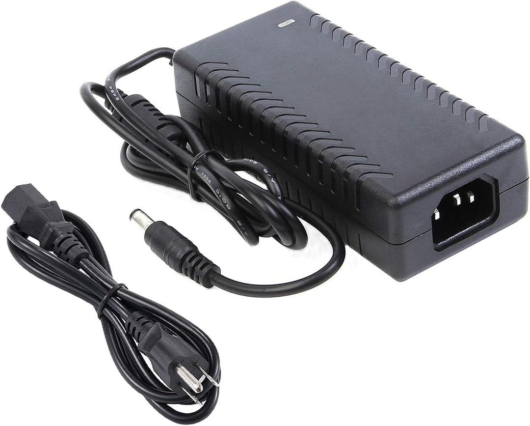 COOLM AC DC 48V 2.5A Power Supply Adapter, AC 100-240V to DC 48V 120W 120 Watt Charger for PoE Switch injectors,DC Plug Jack 5.5mm x 2.5mm