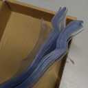 Patelai 25 Pack 4 x 6 Inch Extra Large Badge Credential Holders with 20 Inch Black Lanyard Vertical Name ID Badge PVC Card Holder ID Protector Sleeve Lanyard Pouch for Office Passport Tickets Event