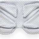 Wife Pillow Cover Only - Cooling Ice Pillowcase, All Around for Hot Sleepers. Pillowcase for Side, Stomach & Back, Neck & Shoulder -Cool Protector Soft Micro Cool2Cell Fabric - Machine Wash & Dryable (White/Blue)