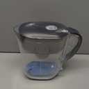Brita Small 6 Cup Water Filter Pitcher, 1 BritaPlus Filter, Metro, Black 