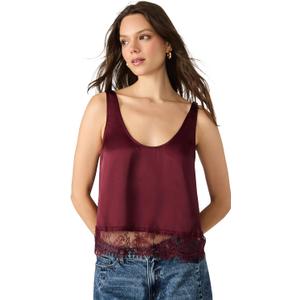 Steve Madden Women's Coraline Top (Red, S)