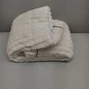 Couch Cover for Dogs Washable,Non Slip Fuzzy Durable Couch Covers for 3 Cushion Sofa Pet Friendly Sofa Cover Dog Thick Soft Slipcovers Protector Couches Mat Bed (White, 27.6" x 70.9"/70 x 180cm)