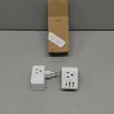 2 Pack European Travel Plug Adapter, International Power Plug Adapter with 3 Outlets 3 USB Charging Ports(1 USB C), Type C Plug Adapter Travel Essentials to Most Europe EU Spain Italy France Germany