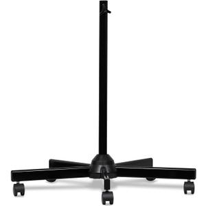 Five Legged Pulley Base Floor Stand, Adapted to LED Desk Lamps and Magnifier Lamps, Suitable for Work, Beauty and Nail Art, Repair, and Artistic Creation(Black)