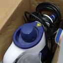 Handheld Steam Cleaner, 230F Pressurized Steamer with No Water Spitting & Continuous Steam, 350ML Chemical-Free Deep Cleaning for Grease & Grime, 12 Accessories for Grout, Bathroom, Kitchen & Car