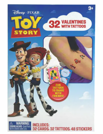 Exchange Cards Toy Story Tattos 2 Pack