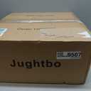 Boho Fandelier Ceiling Fan with Light Rattan Chandelier Fan Remote Gold Caged Ceiling Fan with Light for Bedroom, Living Room Nursery Foyer Kitchen6 Speed, Timing Adjustable Height