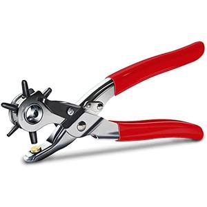 Hole Punch, NEU MASTER Heavy Duty Leather Hole Puncher for Belts, Watch Bands, Straps, Dog Collars, Saddles, Shoes, Fabric, DIY Home or Craft Projects