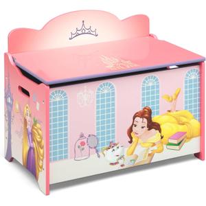 Delta Children Deluxe Toy Box, Disney Princess (Disney Princess)