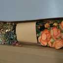 Floroom Artificial Greenery Stems Box Set, 63pcs with 7 Kinds of Faux Greenery Flowers Picks for DIY Bridal Bouquets Wedding Floral Arrangement Table Centerpieces, Burnt Orange & Green