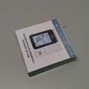 Indoor Outdoor Thermometer Wireless Weather Station External Thermometer Hygrometer Monitor with 330ft Range Remote Sensor, Battery Operated Backlit Display (Black)