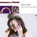 3 x iPhone 11 Pro Max Case, MagSafe Compatible, Purple, Metal, Snap-On