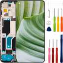 [with Frame] SWARK New TFT LCD Display for Realme GT Master Edition RMX3363 RMX3360 LCD Display Replacement with Upgraded Repair Tools Kit-NO Fingerprint Function
