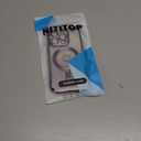 NITITOP Compatible with iPhone 16 Pro Case Cute Clear Glitter [Compatible for MagSafe] Plating Heart Sparkle Bling Magnetic Girl Women Electroplated Frame Camera Protection Back Cover - Purple