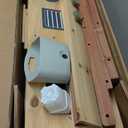 Robud Mud Kitchen, Wooden Outdoor Kitchen for Kids, Pretend Play Set with Sink, Faucet, Planting Pots, Cooking Accessories, Ideal Gift for Boys Girls Ages 3+