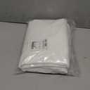 RYB HOME White Sheer Curtains Linen Texture Window Panels, Semi Sheer Light Filetring Rod Pocket & Back Tab Drapes for Bedroom, 52 x 84 inches, Pack of 2