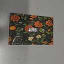 Wpshijia Light Switch Cover Plate William Morris Orange Flowers Rustic Leaves Floral 1 Gang Single Toggle Decorative Switch Plates Wall Plates Electrical Faceplate for Bathroom Bedroom Decor