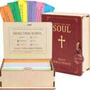 Read This When Bible Verse Box  150 Color Coded Bible Verse for 6 Emotions  Wooden Christian Gift Box for Women, Perfect Christmas or Birthday Gift for Women