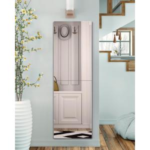 Shatterproof Wall Mirror Full Length for Bedroom, Acrylic Gym Mirrors for Home, Extra Thick: 0.12 inch, 10.04 x 14 inch x 1 Pcs, Workout Mirrors Safe for Kids, Over The Door, Long Wall Mounted