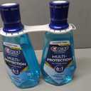 Crest Mouthwash Pro Health Multi-Protection, 1L, 2 Pack, 6-in-1 Benefits, Alcohol Free, Enamel Repair, Breath Freshener, Anti Cavity, Fluoride mouthwash, Bad Breath Treatment for Adults, Contains CPC