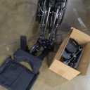 Medline Reclining Wheelchair, Desk-Length Arms and Elevating Leg Rests, 16" x 18" Seat (W x D)