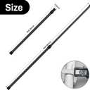 6 Pack Spring Tension Curtain Rod Adjustable Length for Kitchen, Bathroom, Cupboard, Wardrobe, Window, Bookshelf DIY Projects