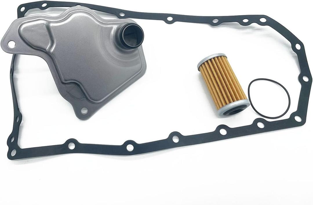 JF019E RE0F10J Transmission Filter Oil Pan Gasket Kit Compatible with Nissan 2012-2021 Altima Juke Maxima Murano Pathfinder Quest Rogue Sport 1.6L 2.0L 2.5L 3.5L 3.5L Replaces 31728-29X0D 31726-3JX0A