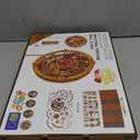 WOODEN.CITY Steampunk 3D Puzzle Clock DIY Mechanical Wall Clock Kit for Adults Unique Engineering Gift and Vintage Décor - 3D Wooden Puzzles for Adults