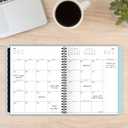 2 x AT-A-GLANCE 2025 Planner, Weekly & Monthly, 7" x 8-3/4", Medium, Contemporary Lite, Sky Blue (7054XL3825)