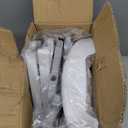 Toddler Potty Training Toilet Seat-Alongside Foldable Potty Train Chair Adapter, Potty Seats with Steps Ladder for Toddlers Kids, Boys, Girls, Child, Baby, and Must-Haves Portable Step Stool Supplies (Gray)