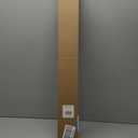 LazBlinds No Tools No Drill 1" Vinyl Mini Blinds, Cordless Blinds for Windows, Light Filtering Horizontal Window Blinds & Shades, 33" W x 64" H, White
