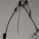 Door latch assembly w/cable&rod compatible for Ford E150 E250 E350 Rear Right Cargo door connective repair lock latch replace 6C2Z-15431A02-AA