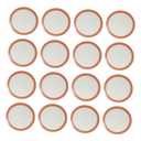 BEBEMOKO Jar Lids Tinplate Sealing Caps for Canning Airtight for Preserving Jams Fruits and Vegetables for Daily Use and Food Storage