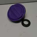 Savadicar Gas Cap Cover, Fuel Filler Tank Door Compatible with 2018-2025 Jeep Wrangler JL JLU 4xe 2 and 4 Door, ABS + Aluminum Alloy Structure, Replacement Accessories, Purple