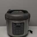 AROMA Professional Digital Rice Cooker, 10-Cup (Uncooked) / 20-Cup (Cooked), Multicooker, Slow Cooker, Steamer, Oatmeal Cooker, Egg Cooker, STS, 5 Qt, Gray, ARC-5200SG