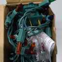 Warm Multi Color Christmas Lights - 20 ft String of 105 Incandescent Mini Bulbs Multifunctional Lighting Modes, for Decorative, Bedroom, Outdoor, Xmas Twinkle Tree Lights with Green Wire Total 21.6 ft